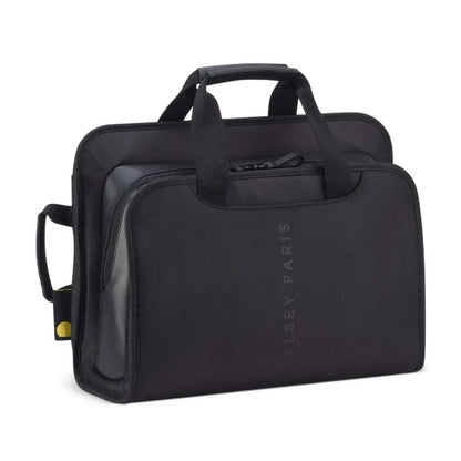 Delsey Arche 14" Laptop Satchel / Backpack - Black