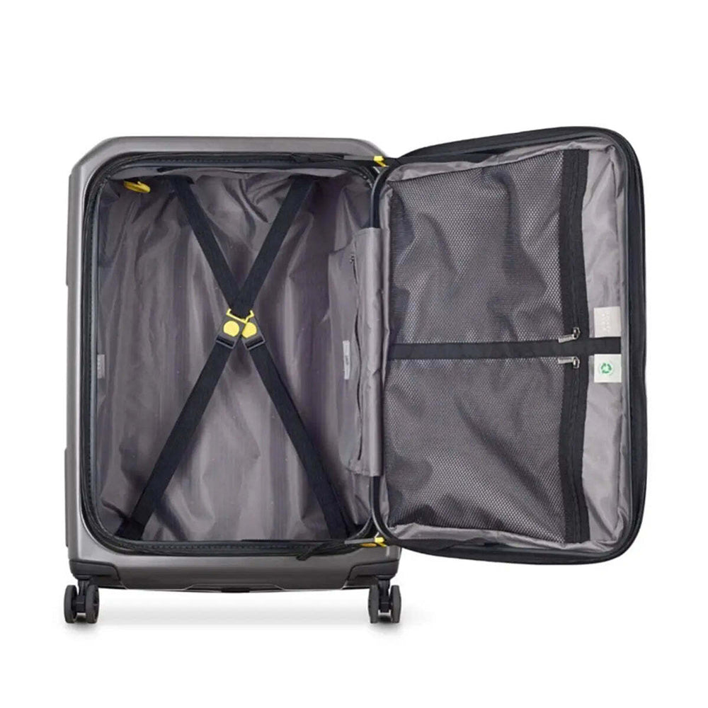 Delsey Securtime Zip 66 cm Top Opening 4-Wheel Expandable Suitcase - Anthracite