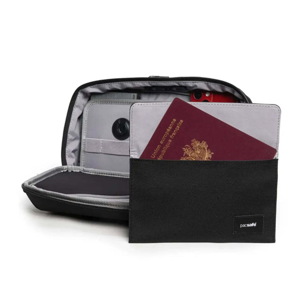Pacsafe RFIDsafe RFID Blocking Gadget Pouch - Black