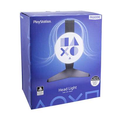 Paladone Playstation Head Light Gaming Headphone Stand/Holder 23x19cm