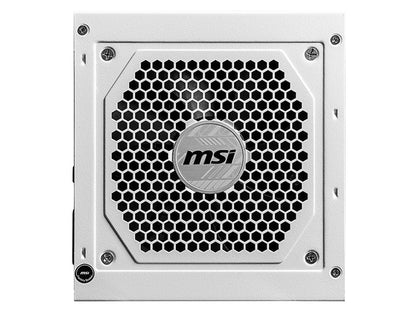 MSI MAG A850GL PCIE5 WHITE PCIe 5.0 850W 80+ Gold Fully Modular Power Supply