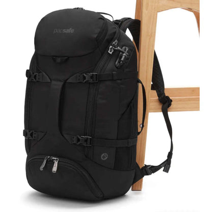 Pacsafe Venturesafe EXP35 Anti-Theft Travel Backpack 35L, Black