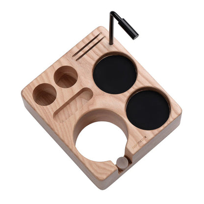 Normcore Compact Tamping Station - Black Ashwood / 51-54 mm