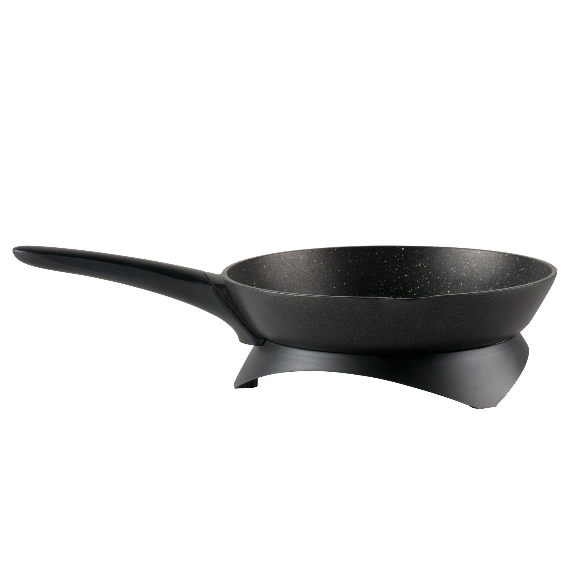 Westinghouse 26cm 1200W Non-Stick Electric Skillet with Glass Lid (Black)