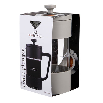 Casabarista Oslo Coffee Plunger 5 Cup 600ml Taupe