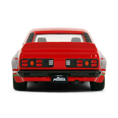 Jada 1:32 Scale Fast & Furious 1974 Mazda RX-3 Red Diecast Vehicle Model