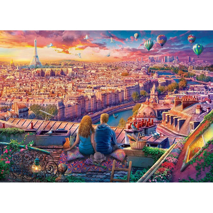 Eurographics 1000-Pieces Paris Rooftop Puzzle