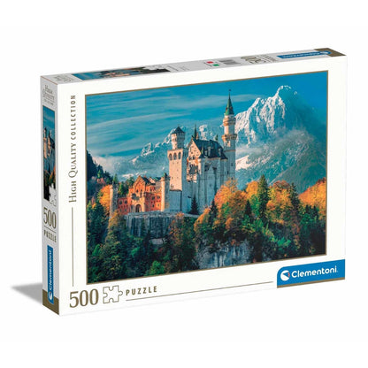 Clementoni 500-Pieces Neuschwanstein Castle Puzzle