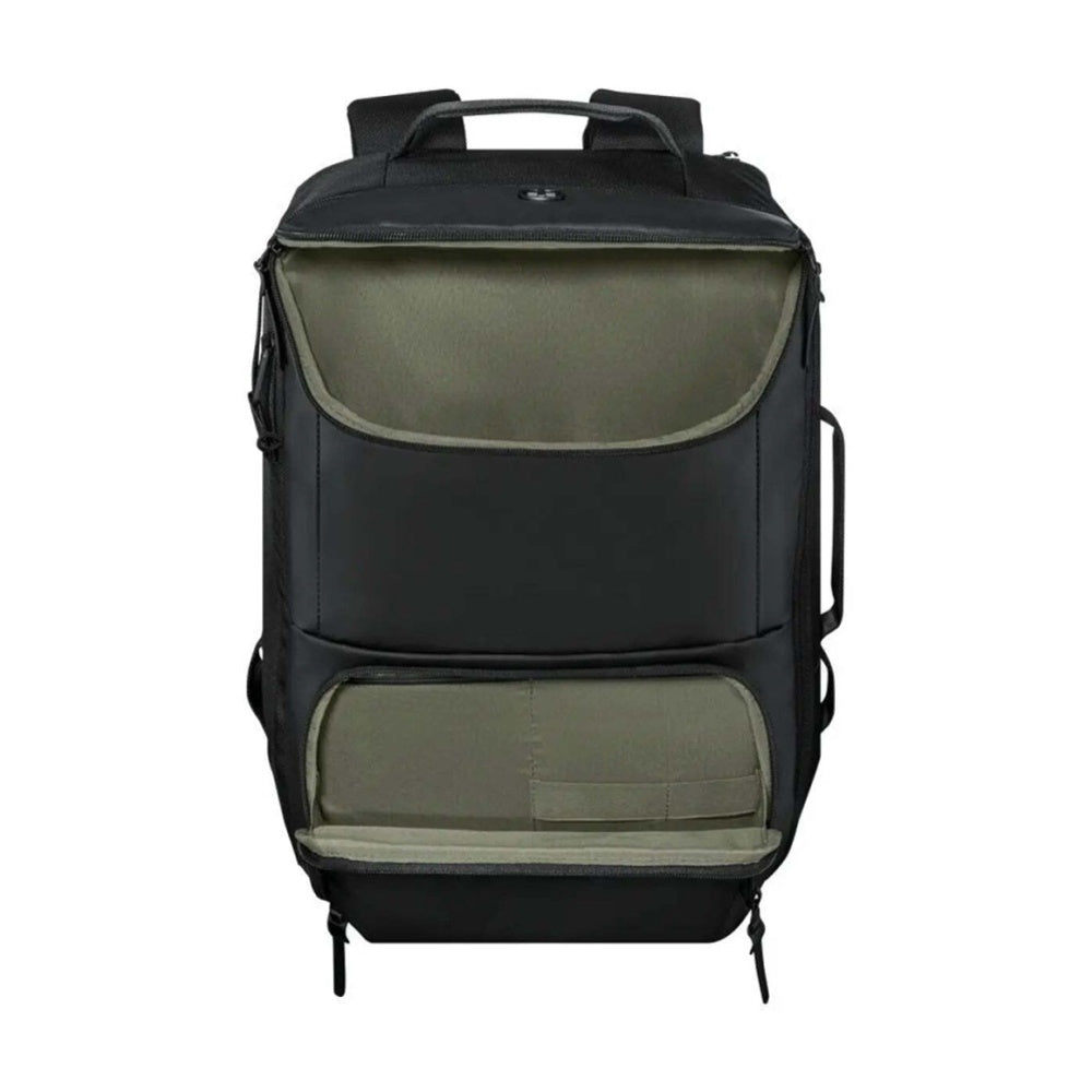 Wenger UrbanOne Travel Laptop Compartment Recycled PET Backpack Black 15.6in