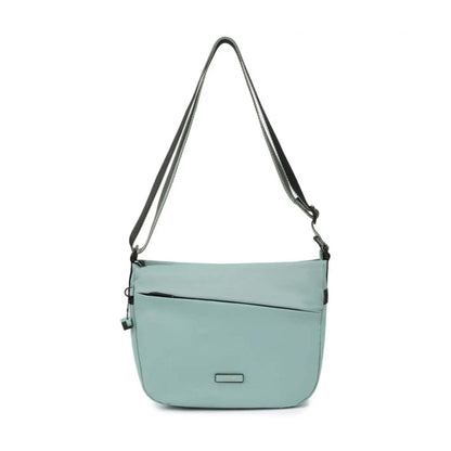 Hedgren Gravity Crossover Water Dust Repellent Shoulder Bag Medium Green Milieu