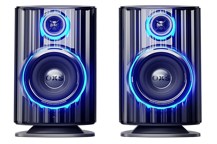 OXS Thunder Duo Dolby Atmos 3.1.2 Bluetooth Bookshelf Speakers
