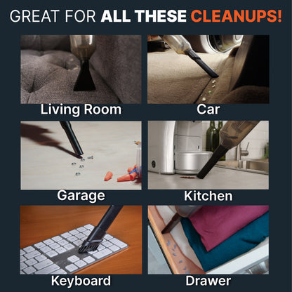 Pocket Vac Pro Handheld Cordless Vacuum Cleaner & Blower