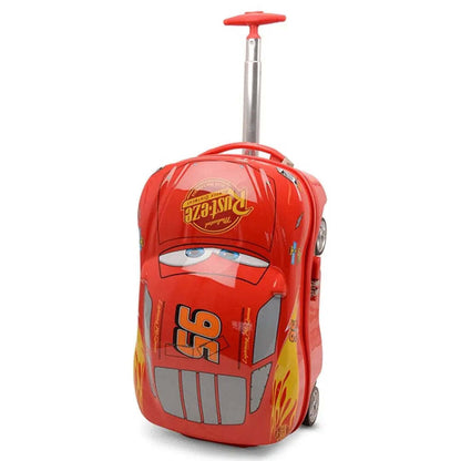 Disney Cars Lightning McQueen - Wheeled Carry-On Cabin Suitcase