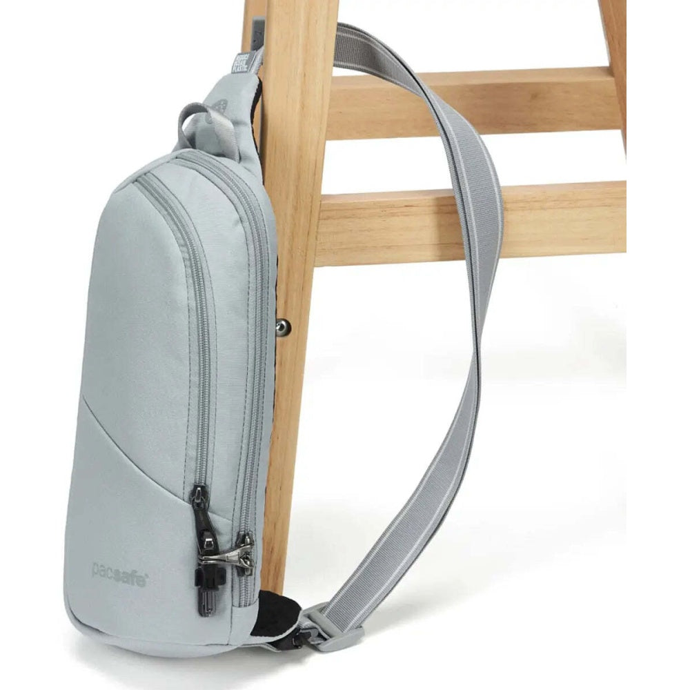 Pacsafe V Action Anti-Theft RFID Blocking Slashguard Sling Pack Digital Grey