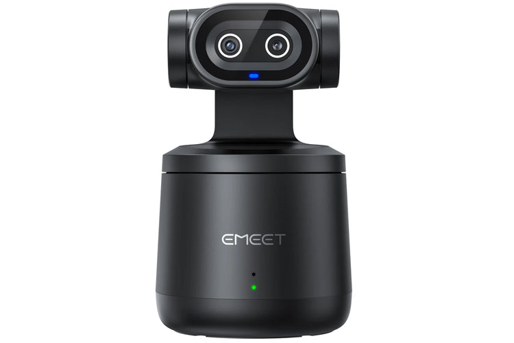 Emeet PIXY Wireless AI PTZ 4K Streaming Camera Battery Portable