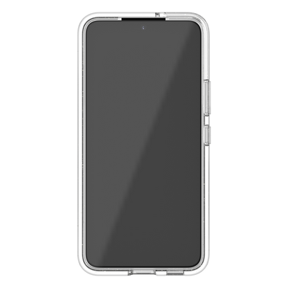 Ugly Rubber Samsung s22 Vogue Glitter Infused Armor Case (Clear)