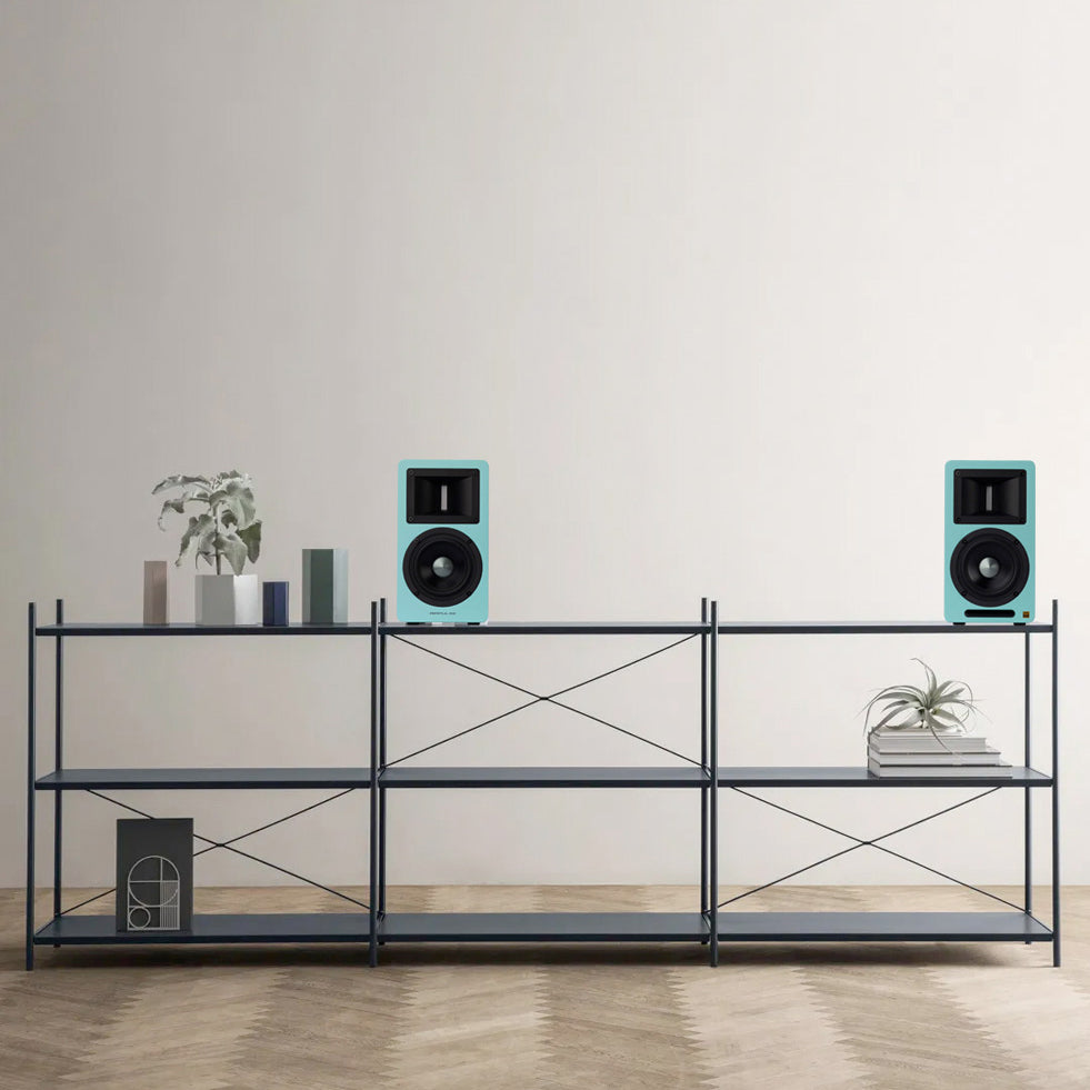 Airpulse A80 Active Bookshelf Speaker System (Blue)