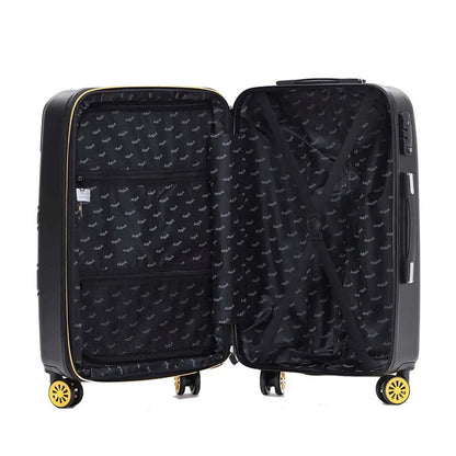 Batman DC Comics 4-Wheel Trolley Case - Set of 3 (Small, Medium and Large)