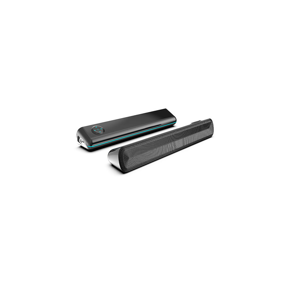 Sansai 20W Multimedia Bluetooth Stereo Sound Bar Rechargeable 46x9cm Black
