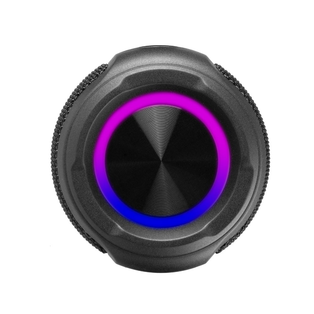 Wave 12W Portable Speaker Amped Series IPX7 LED Medium (Black)