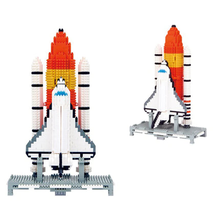 Nanoblock Space Center Deluxe Edition