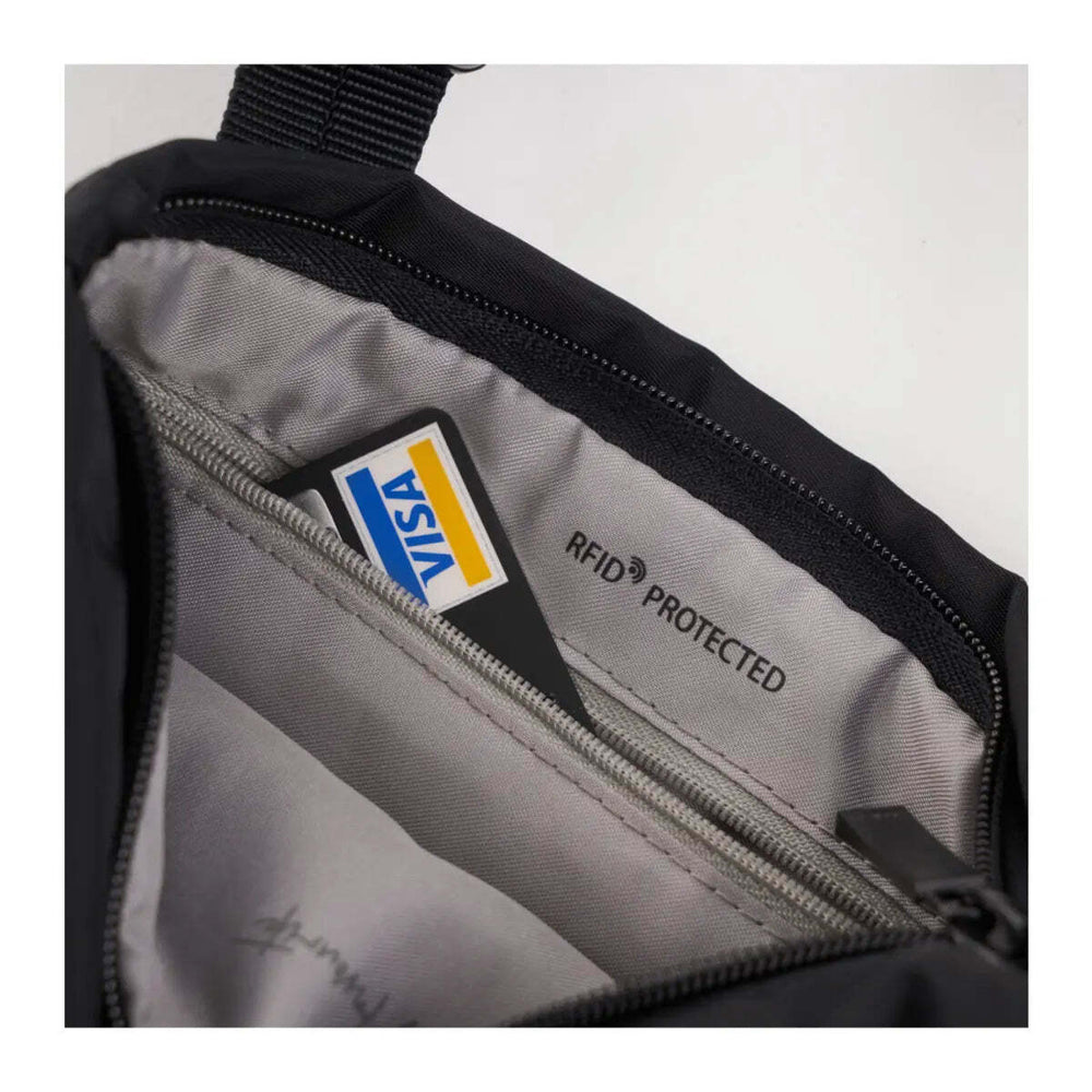 Hedgren LEONCE Small Vertical Crossbody Bag with RFID - Black
