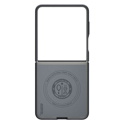 Spigen Samsung Galaxy Z Flip 7 Nano Pop (MagFit) Case - Black Sesame