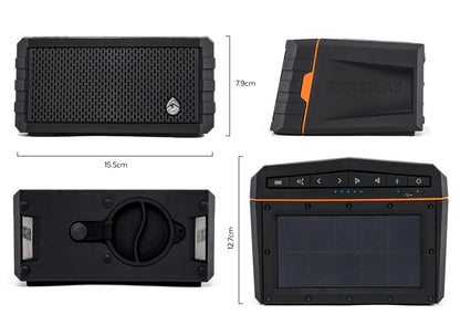 EcoXgear Sol Jam Solar Charging Bluetooth Speaker