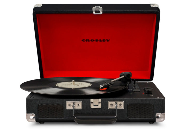 Crosley Cruiser Bluetooth Portable Turntable (Black)