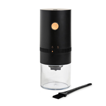 Coffee Culture USB Rechargeable Portable Coffee Travel Grinder with Blue Light