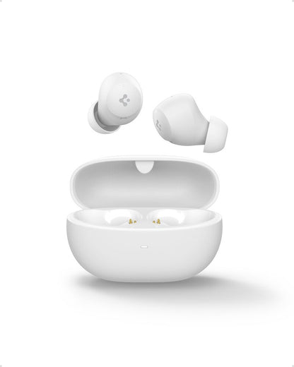 Spigen SPIGEN AUDIO Advanced Noise Cancellation Pro in-Ear Earbuds SA-TW P10 Earphone (White)