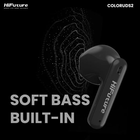 HiFuture ColourBuds2 True Wireless Earbuds (Black)