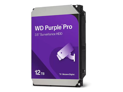 WD Purple Pro WD122PURP 12TB 3.5" Surveillance Hard Drive