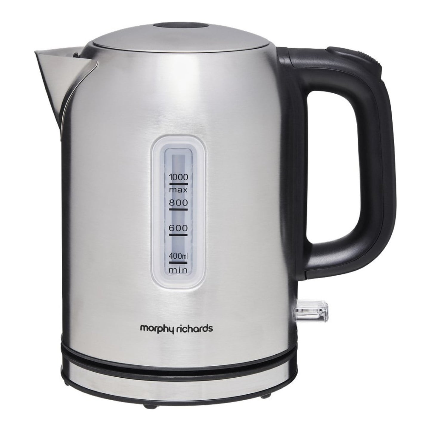 Morphy Richards Equip 1L Stainless Steel Electric Jug Kettle with 360d Base