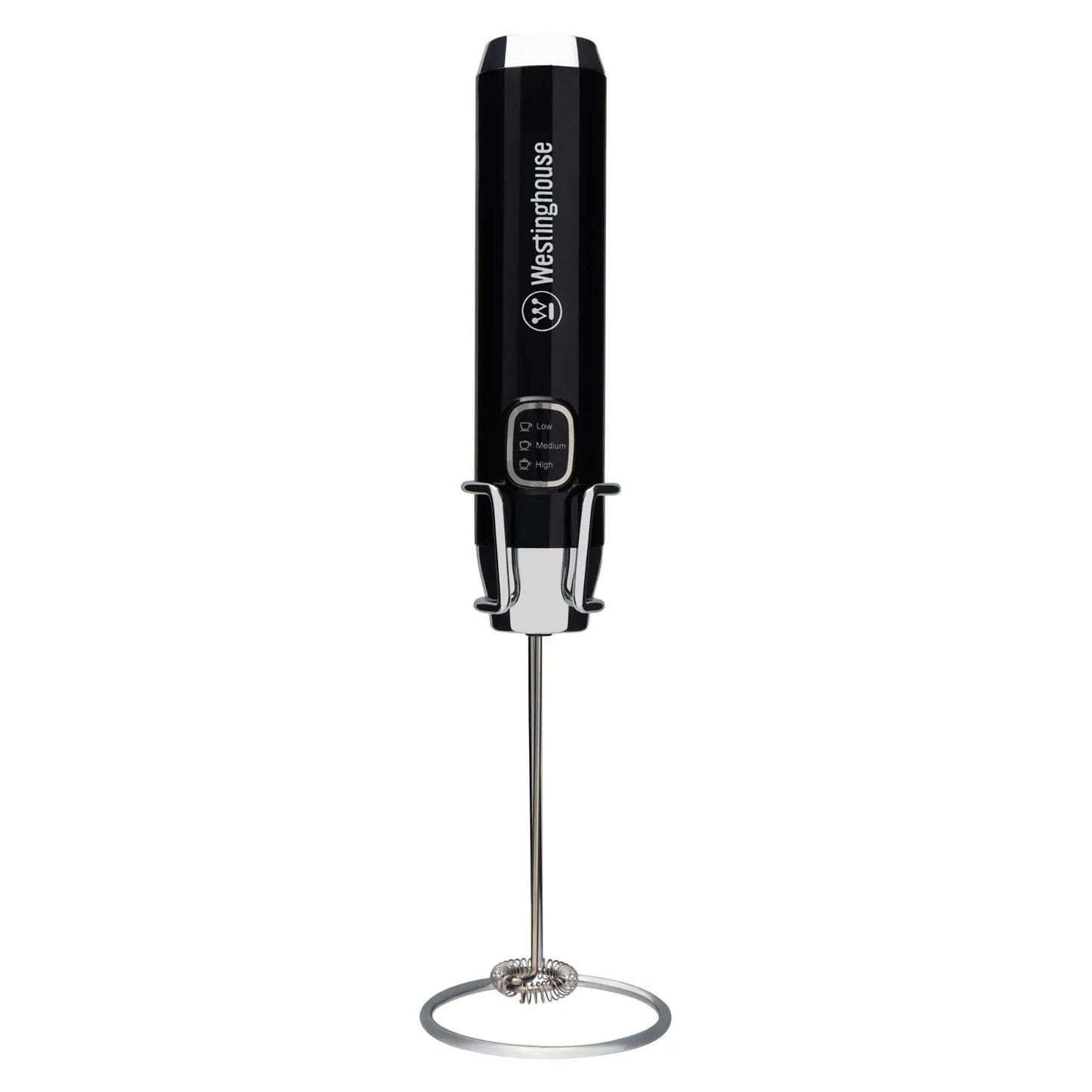 Westinghouse Cordless Electric Milk Frother (Black)