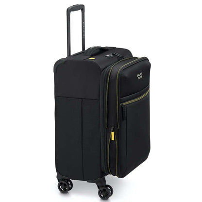 Delsey Brochant 3 - 55 cm 4-Wheel Expandable Carry-on Suitcase - Deep Black
