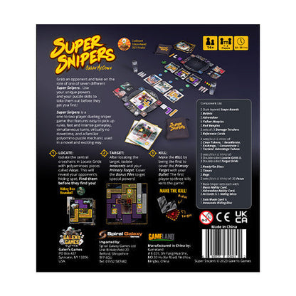 Galen's Games Super Snipers
