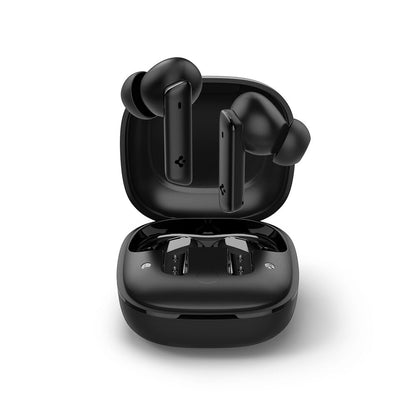 Spigen SPIGEN AUDIO Advanced Noise Cancellation Pro in-Ear Earbuds SA-TW P20 Earphone (Black)