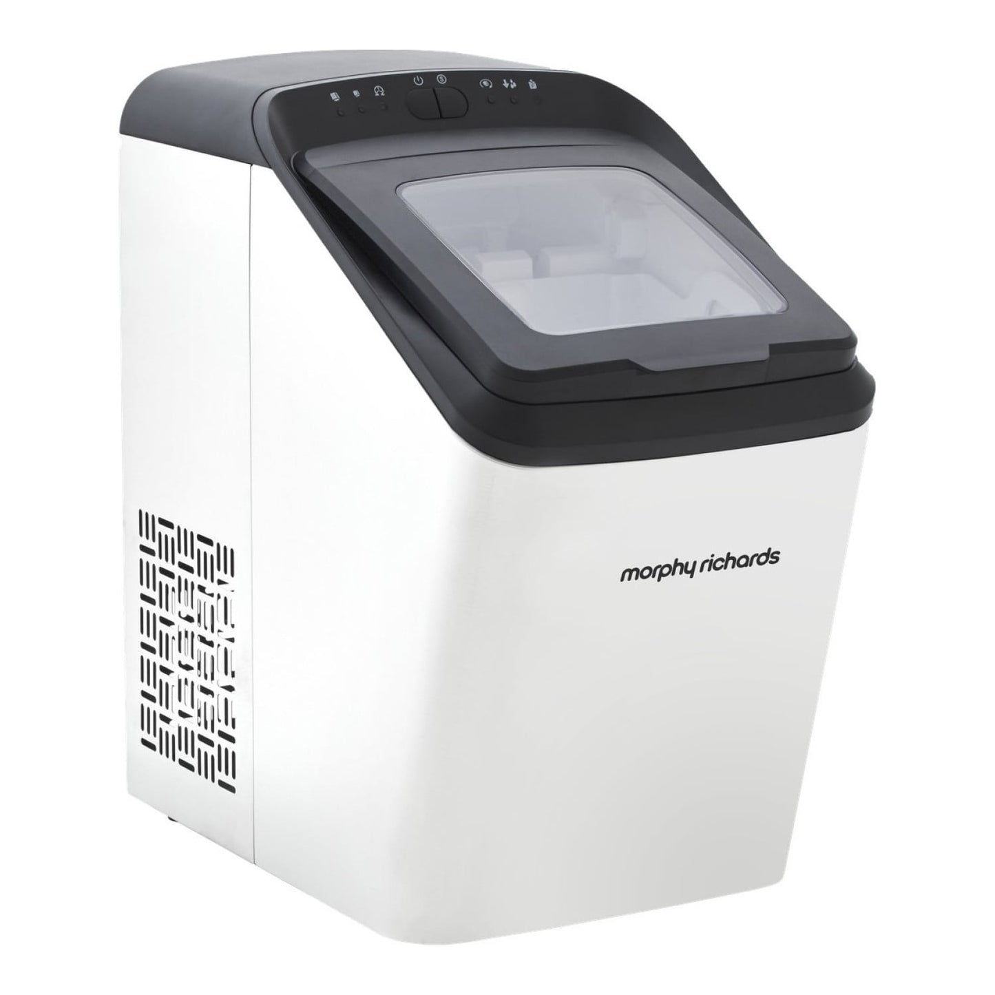 Morphy Richards Compact 15kg Matte Ice Maker Ice Cube Machine White