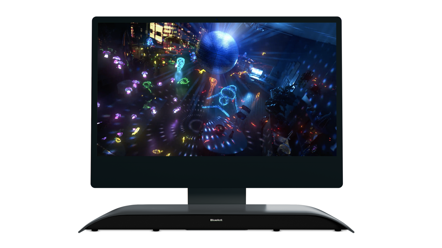 BlueAnt Soundblade Under Monitor Soundbar (Charcoal)