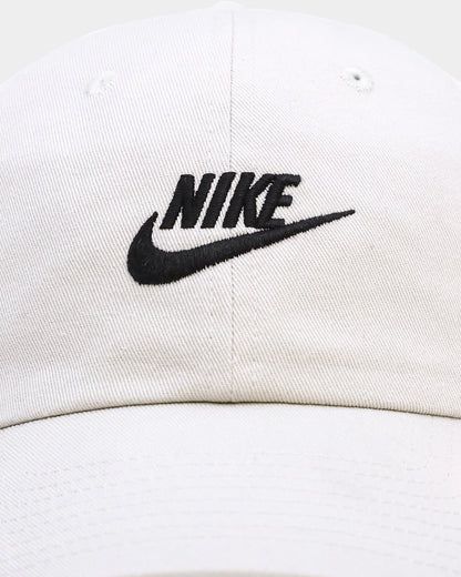 Nike Sportswear Heritage86 Futura Washed Strapback Light Bone/White