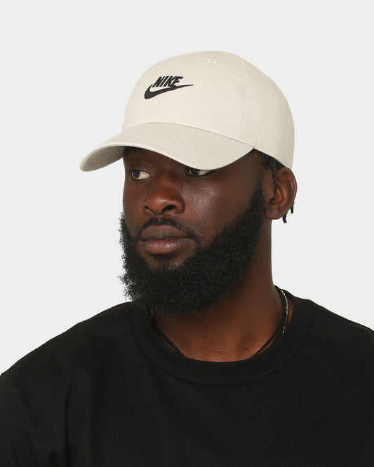 Nike Sportswear Heritage86 Futura Washed Strapback Light Bone/White
