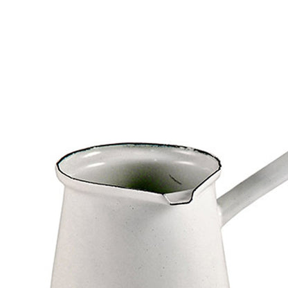 Urban Style 250ml Enamelware Turkish 5 Coffee Pot (White)