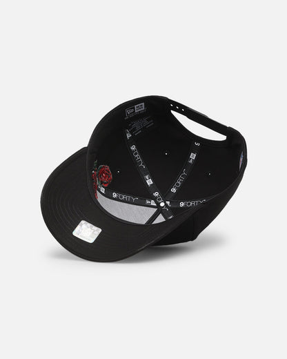New Era Las Vegas Raiders 'Rose Emblem'  9FORTY A-Frame Snapback Black