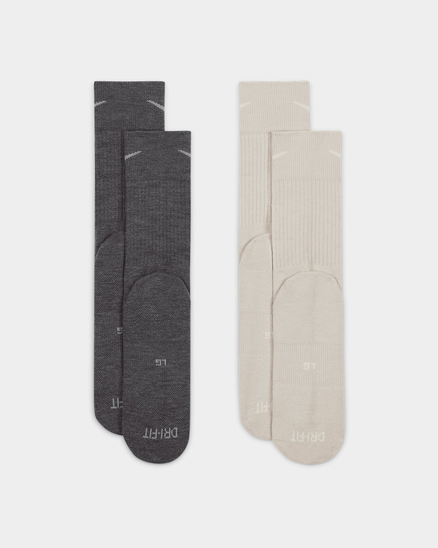Nike Everyday Cush Crewcut Socks 2 Pack Iron Grey/Light