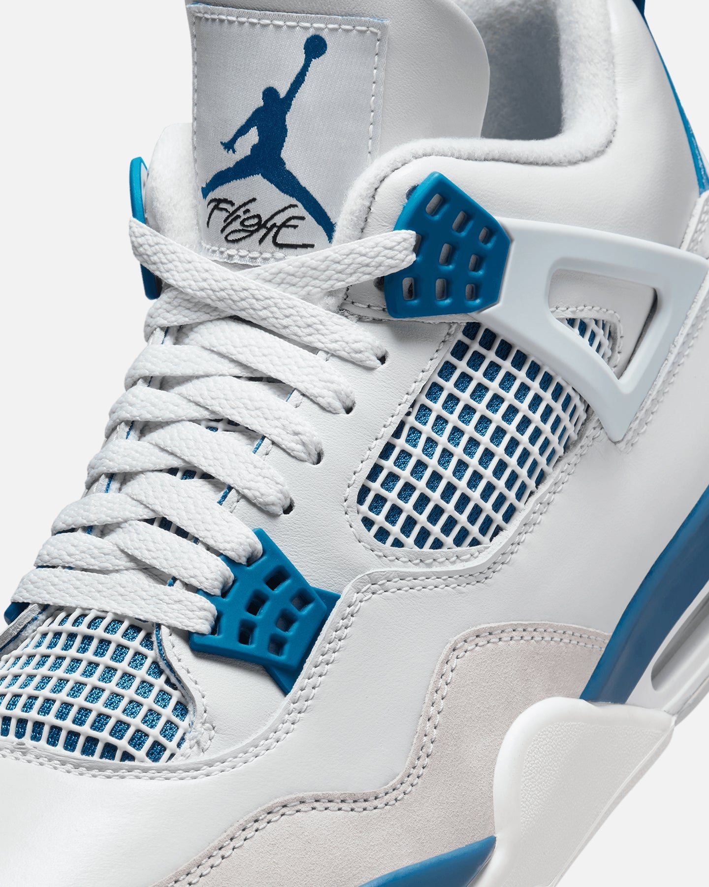 Jordan Air Jordan 4 Retro "Military Blue" Off White/Industrial Blue