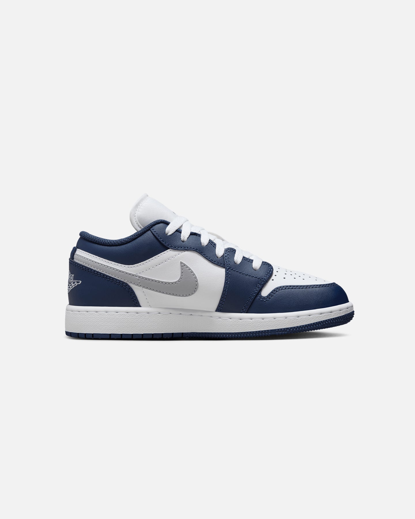 Jordan Kids' Air Jordan 1 Low (GS) White/Wolf Grey
