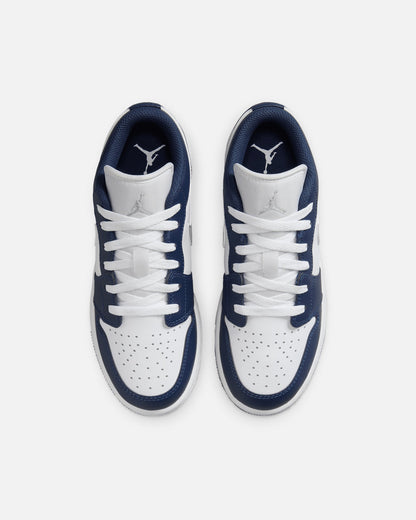 Jordan Kids' Air Jordan 1 Low (GS) White/Wolf Grey