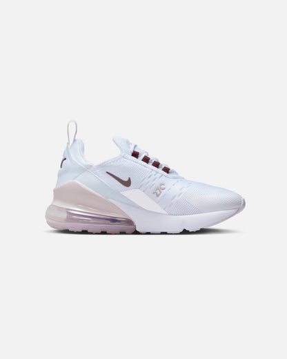 Nike Kids' Air Max 270 (GS) Summit White/Burgundy