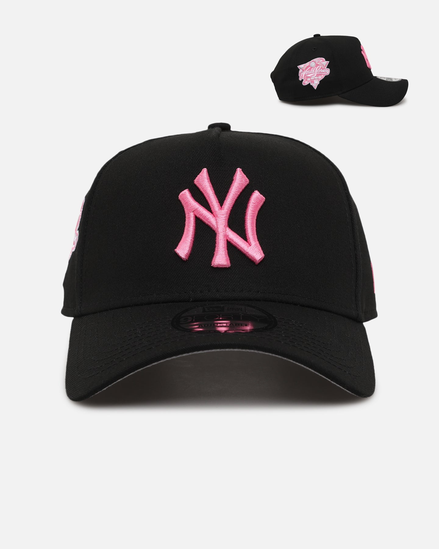 New Era New York Yankees 'Black Pink' 9FORTY A-Frame Snapback Black/Pink